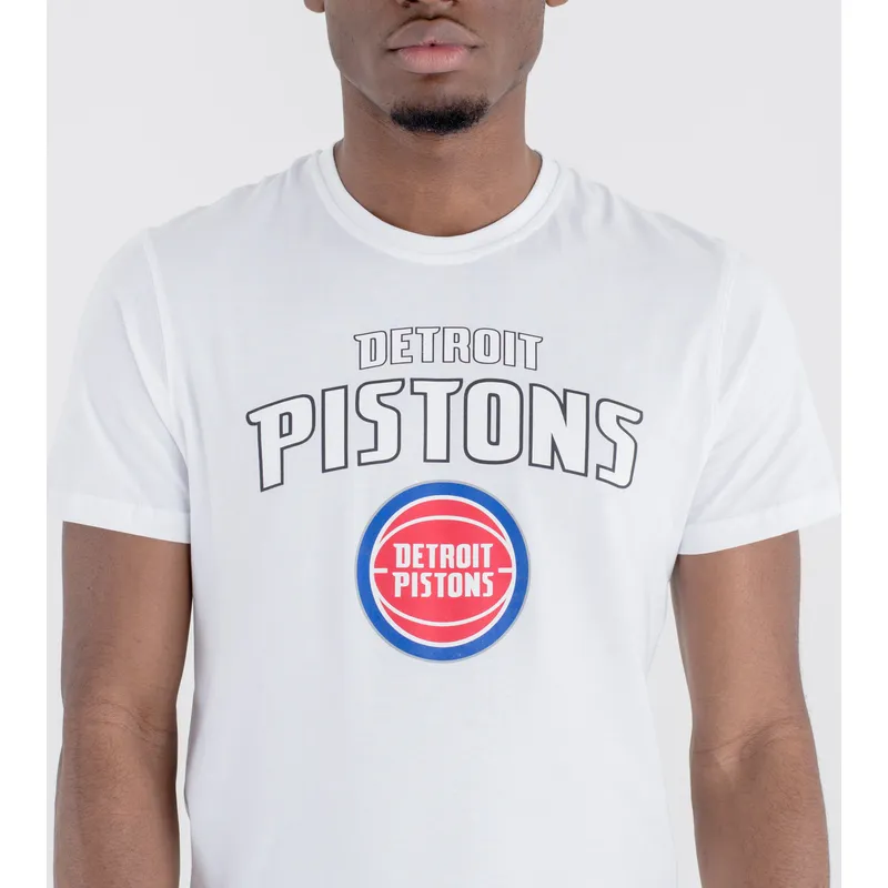 majice-kratki-rukav-bijela-detroit-pistons-nba-new-era