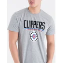 majice-kratki-rukav-siva-los-angeles-clippers-nba-new-era