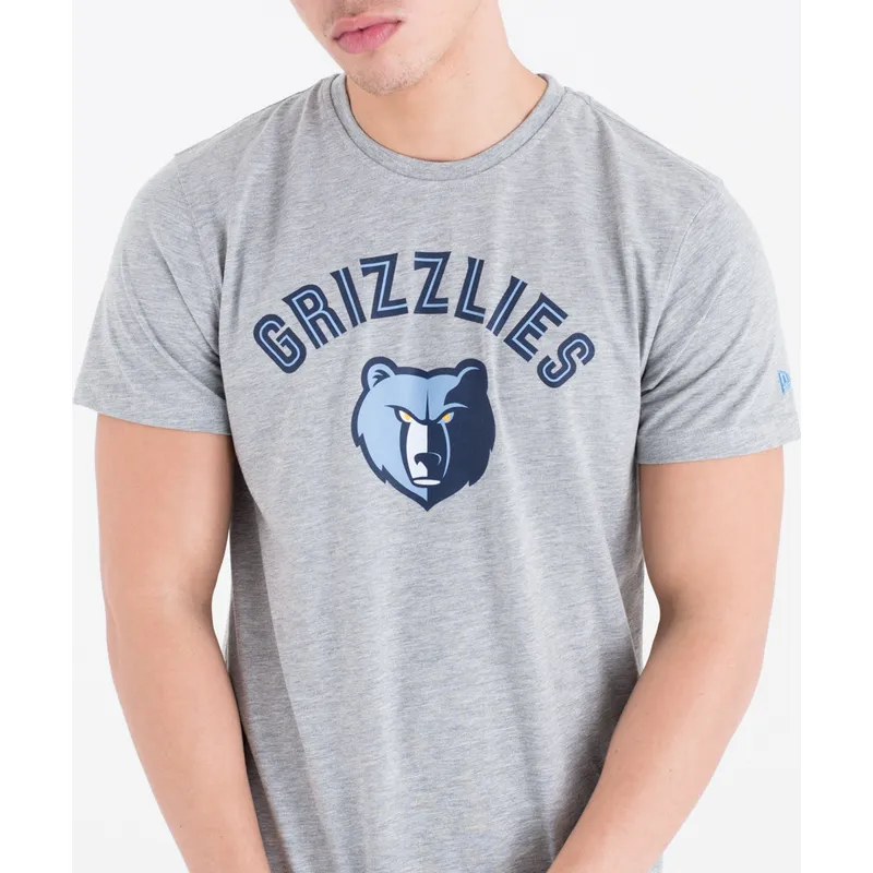 majice-kratki-rukav-siva-memphis-grizzlies-nba-new-era