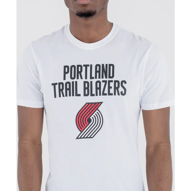 majice-kratki-rukav-bijela-portland-trail-blazers-nba-new-era