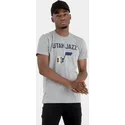 majice-kratki-rukav-siva-utah-jazz-nba-new-era