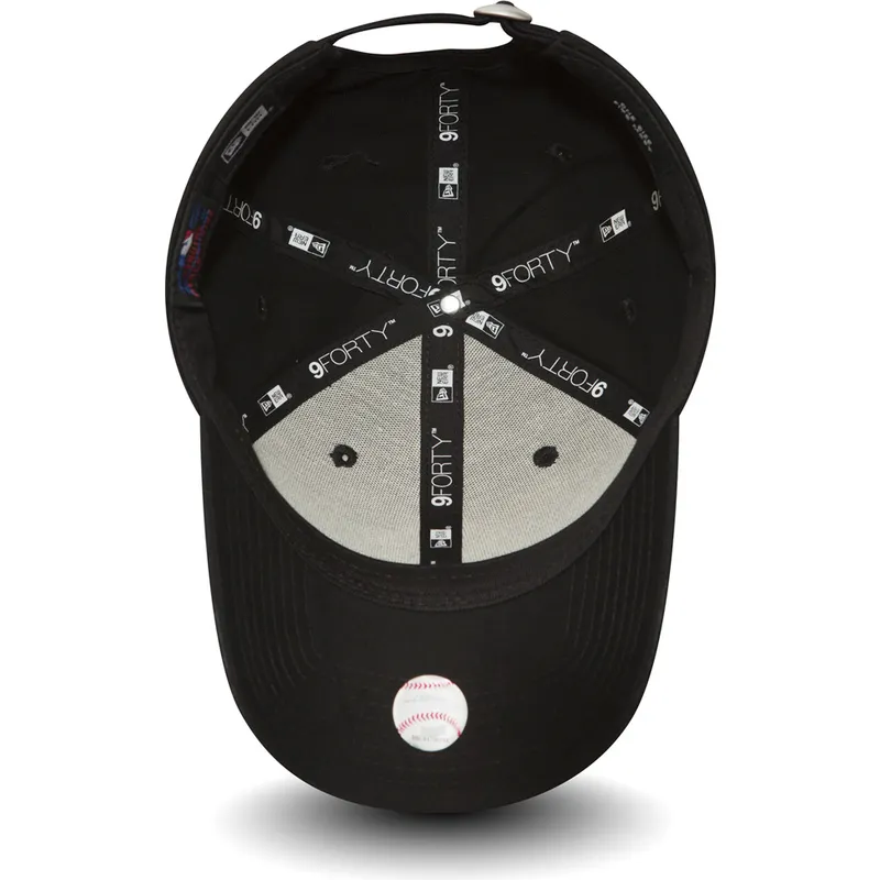 cap-zaobljena-black-adjustable-strap-9forty-essential-new-york-yankees-mlb-new-era cap-zaobljena-black-adjustable-strap-9forty-essential-new-york-yankees-mlb-new-era