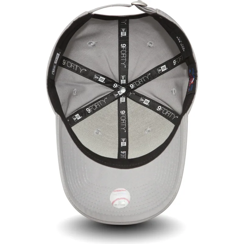 cap-zaobljena-gray-adjustable-strap-9forty-essential-new-york-yankees-mlb-new-era cap-zaobljena-gray-adjustable-strap-9forty-essential-new-york-yankees-mlb-new-era