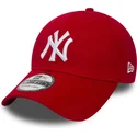 kapa-zaobljena-crvena-prilagodena-39thirty-classic-new-york-yankees-mlb-new-era