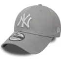 kapa-zaobljena-siva-prilagodena-39thirty-classic-new-york-yankees-mlb-new-era
