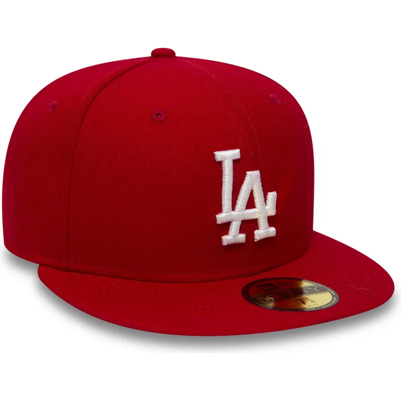 kape-ravna-crvena-prilagoden-59fifty-essential-los-angeles-dodgers-mlb-new-era