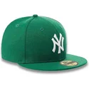 kapa-ravna-zelena-prilagodena-59fifty-essential-new-york-yankees-mlb-new-era