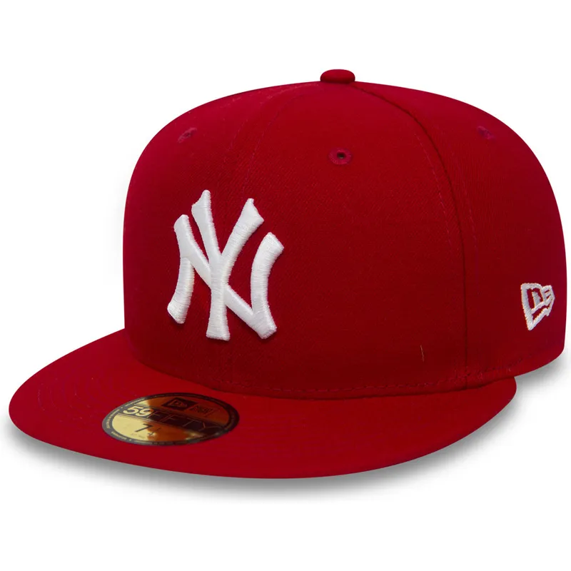 cap-ravna-red-ajustada-59fifty-essential-new-york-yankees-mlb-new-era cap-ravna-red-ajustada-59fifty-essential-new-york-yankees-mlb-new-era