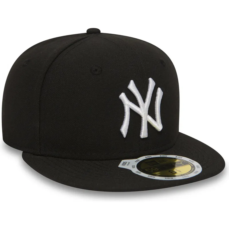 kapa-ravna-crna-prilagodena-za-djecu-59fifty-essential-new-york-yankees-mlb-new-era