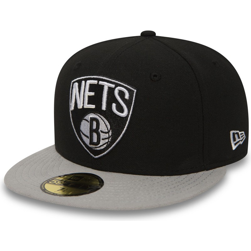 new-era-flat-brim-59fifty-essential-brooklyn-nets-nba-black-fitted-cap