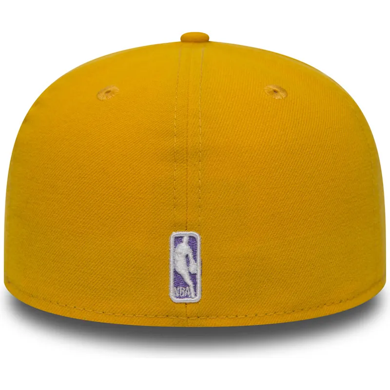 cap-ravna-yellow-ajustada-59fifty-essential-los-angeles-lakers-nba-new-era