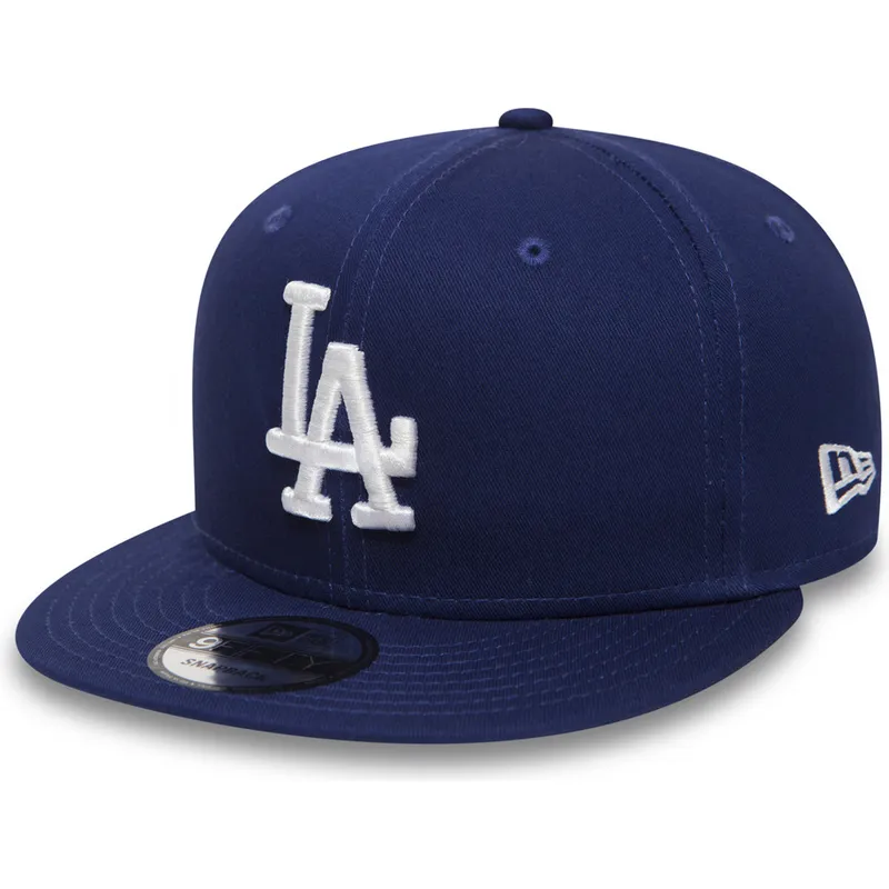 kapa-ravna-plava-snapback-ajustable-9fifty-essential-los-angeles-dodgers-mlb-new-era