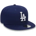 kapa-ravna-plava-snapback-ajustable-9fifty-essential-los-angeles-dodgers-mlb-new-era