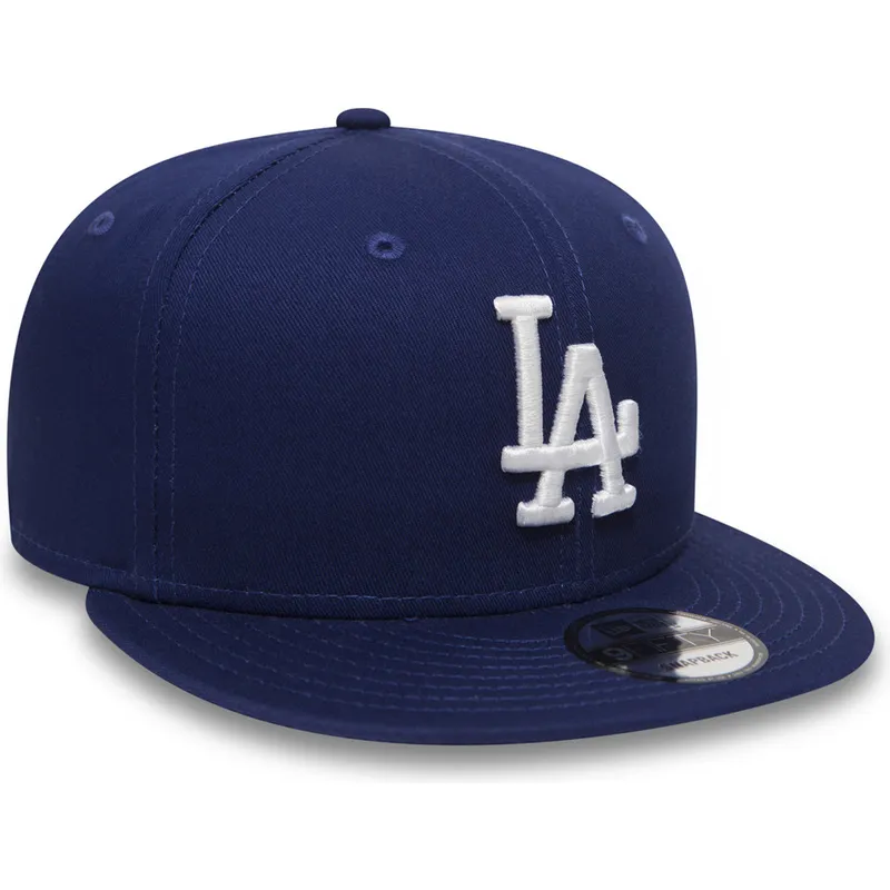 kapa-ravna-plava-snapback-ajustable-9fifty-essential-los-angeles-dodgers-mlb-new-era