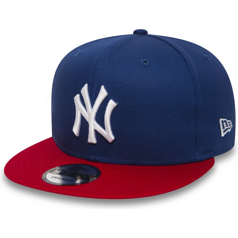 kapa-ravna-plava-snapback-ajustable-9fifty-cotton-block-new-york-yankees-mlb-new-era