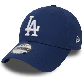 kapa-zaobljena-plava-podesiv-9forty-essential-los-angeles-dodgers-mlb-new-era