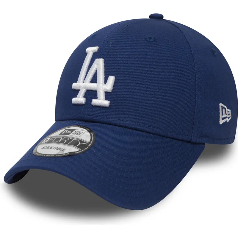 cap-zaobljena-blue-adjustable-strap-9forty-essential-los-angeles-dodgers-mlb-new-era
