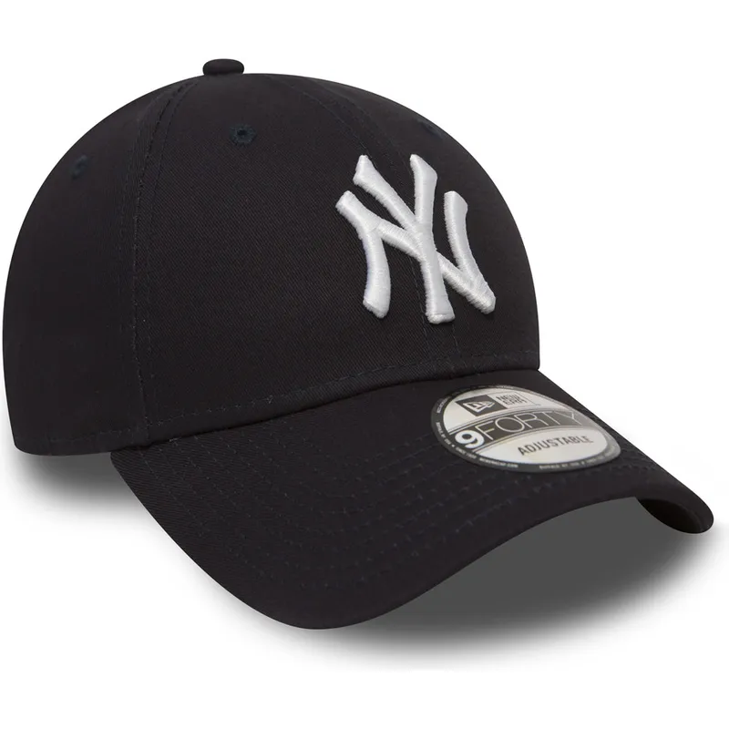 kapa-zaobljena-mornarsko-plava-podesiv-9forty-essential-new-york-yankees-mlb-new-era
