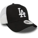 cap-zaobljena-black-snapback-clean-a-frame-los-angeles-dodgers-mlb-new-era