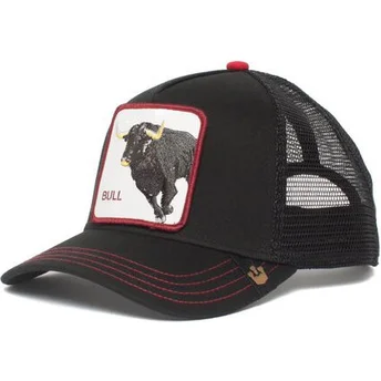 kapa-zaobljena-crna-snapback-bull-honky-the-farm-goorin-bros