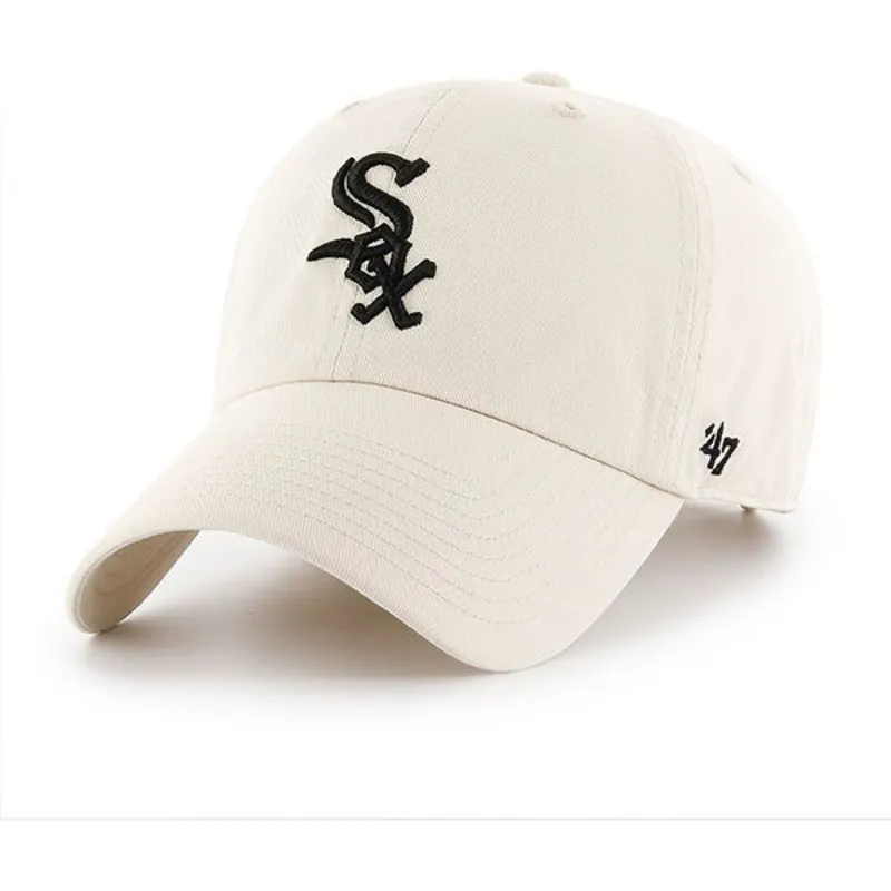 kapa-zaobljena-krem-podesiv-chicago-white-sox-mlb-47-brand