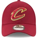 kapa-zaobljena-crvena-podesiv-9forty-the-league-cleveland-cavaliers-nba-new-era