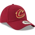 kapa-zaobljena-crvena-podesiv-9forty-the-league-cleveland-cavaliers-nba-new-era