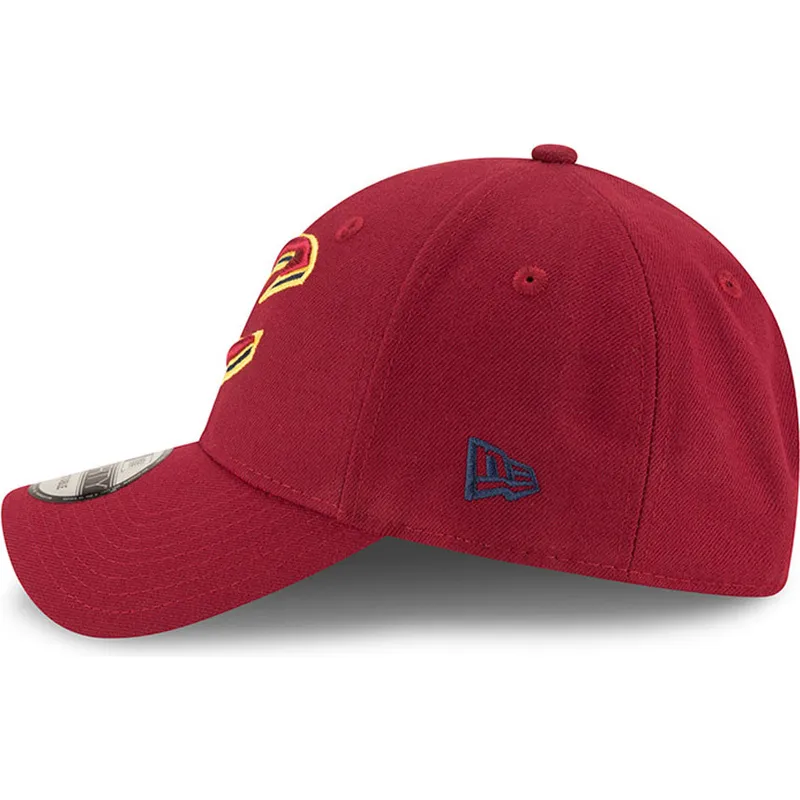 kapa-zaobljena-crvena-podesiv-9forty-the-league-cleveland-cavaliers-nba-new-era