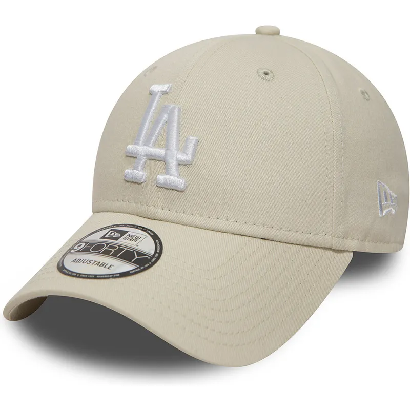 kapa-zaobljena-bijela-podesiv-roto-9forty-essential-los-angeles-dodgers-mlb-new-era