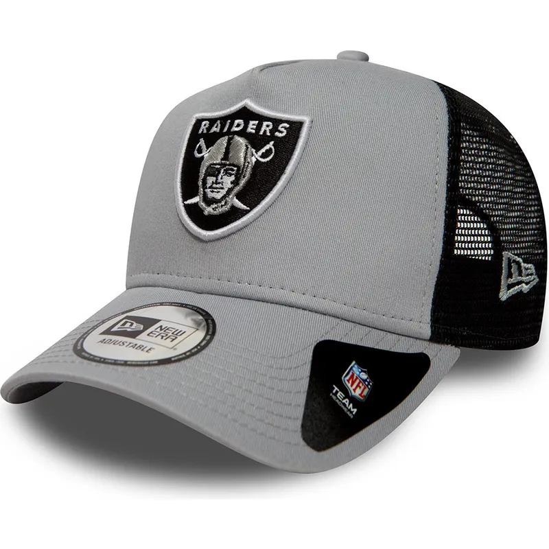 kapa-zaobljena-siva-snapback-essential-a-frame-las-vegas-raiders-nfl-new-era