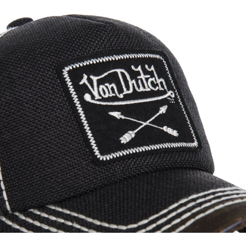 von-dutch-curved-brim-arrow01-black-adjustable-cap