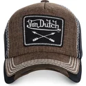 kapa-zaobljena-smeda-podesiv-arrow02-von-dutch