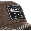 kapa-zaobljena-smeda-podesiv-arrow02-von-dutch