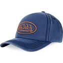 kapa-zaobljena-plava-podesiv-bob06-von-dutch