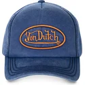 kapa-zaobljena-plava-podesiv-bob06-von-dutch