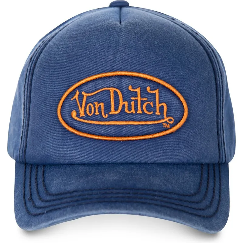 kapa-zaobljena-plava-podesiv-bob06-von-dutch