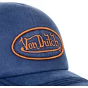 kapa-zaobljena-plava-podesiv-bob06-von-dutch