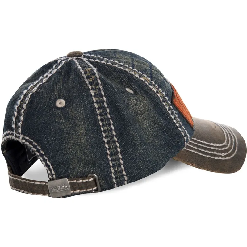 kapa-zaobljena-plava-podesiv-efecto-vaquero-donald01-von-dutch kapa-zaobljena-plava-podesiv-efecto-vaquero-donald01-von-dutch