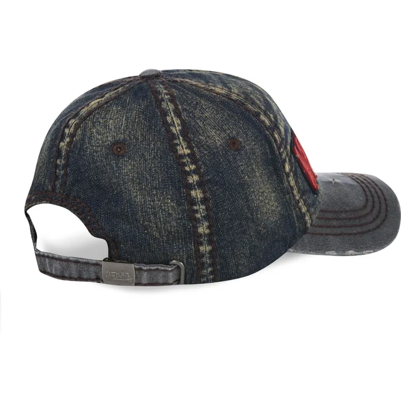 cap-zaobljena-blue-adjustable-strap-von-dutch