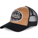 cap-zaobljena-brown-snapback-von-dutch