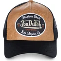 cap-zaobljena-brown-snapback-von-dutch