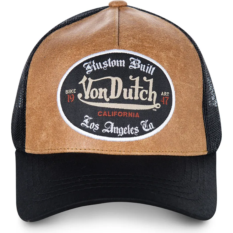 cap-zaobljena-brown-snapback-von-dutch