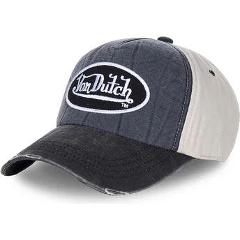 Kape zaobljena mornarsko plava podesiva traka JACK7 Von Dutch