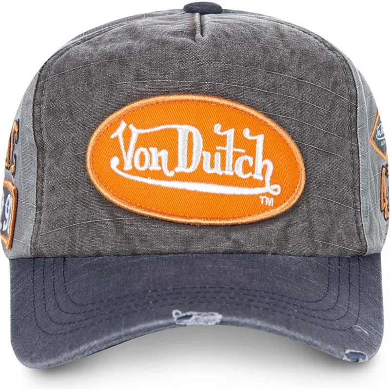 kapa-zaobljena-siva-podesiv-jackgm-von-dutch
