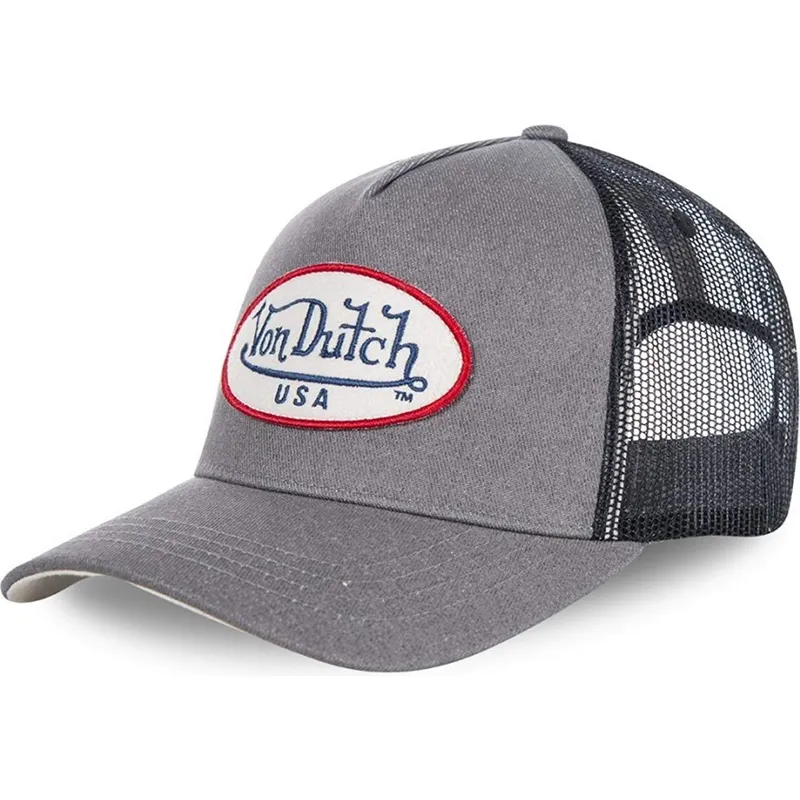 cap-zaobljena-gray-snapback-von-dutch