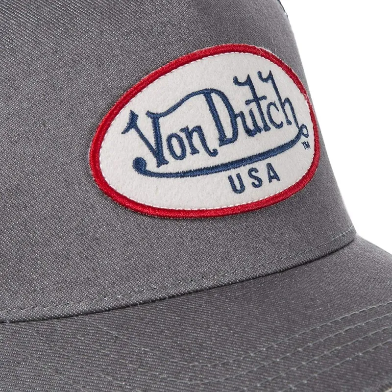 cap-zaobljena-gray-snapback-von-dutch