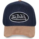 kape-zaobljena-mornarsko-plava-podesiva-traka-marron-shane-von-dutch