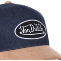 kape-zaobljena-mornarsko-plava-podesiva-traka-marron-shane-von-dutch