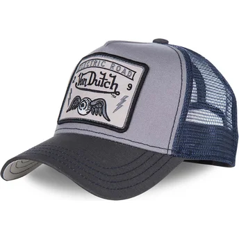 Cap zaobljena gray snapback Von Dutch