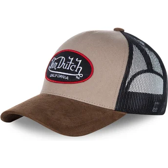 cap-zaobljena-beige-snapback-von-dutch